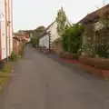 Little Back Lane behind the Lion pub, Sausage and Chips in Debenham, Suffolk - 9th July 2026