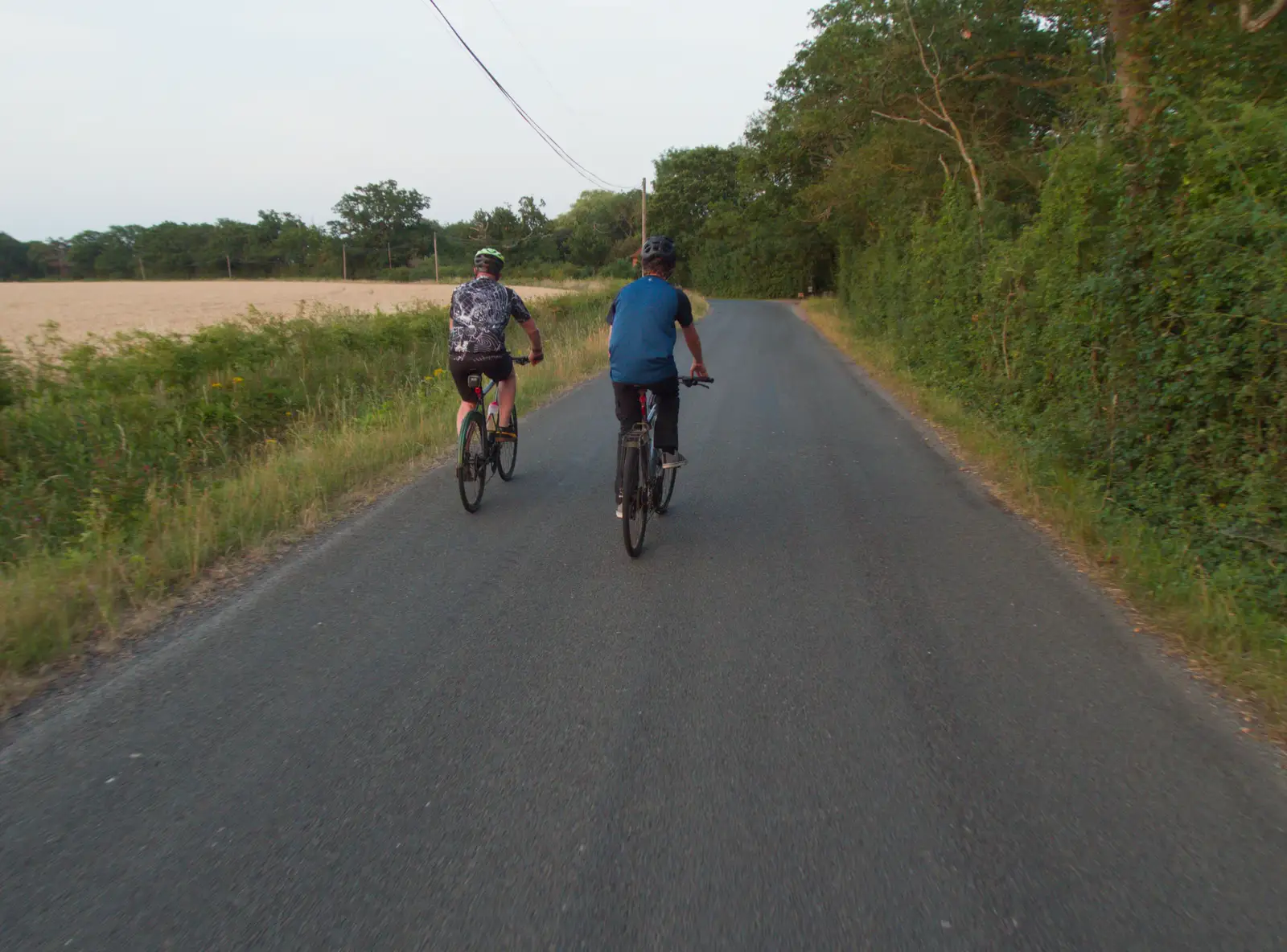 On the road again, from Sausage and Chips in Debenham, Suffolk - 9th July 2026