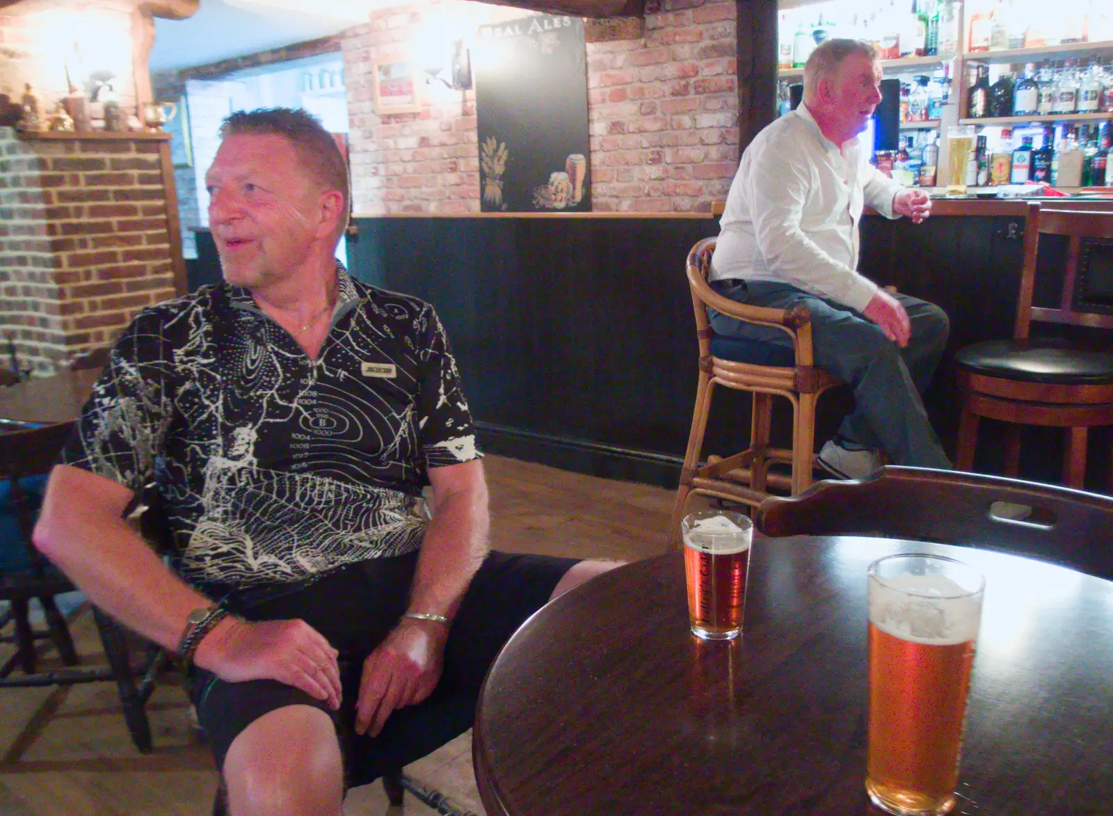 Gaz in the Beaky, from Sausage and Chips in Debenham, Suffolk - 9th July 2026