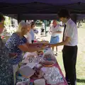 Fred gets some cake in the interval, The GSB at Barningham, West Suffolk - 11th July 2026
