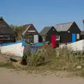 The fishermen's huts of Blackshore, Harry's Karate Kamp, Harbour Campsite, Southwold - 12th July 2026