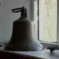 An antique ship's bell, Harry's Karate Kamp, Harbour Campsite, Southwold - 12th July 2026