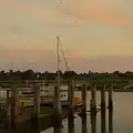 Birds wheel around over the river, Harry's Karate Kamp, Harbour Campsite, Southwold - 12th July 2026