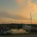 Another look at the dramatic sunset, Harry's Karate Kamp, Harbour Campsite, Southwold - 12th July 2026