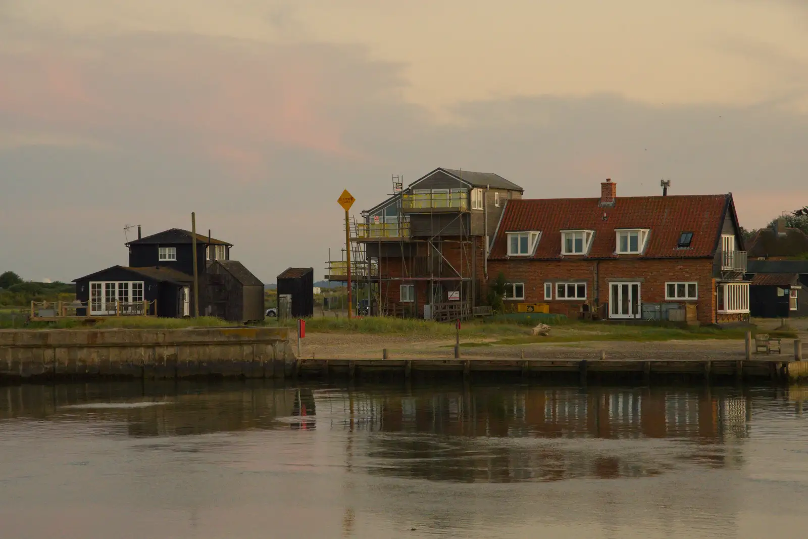 The Walberswick side of the river, from Harry's Karate Kamp, Harbour Campsite, Southwold - 12th July 2026