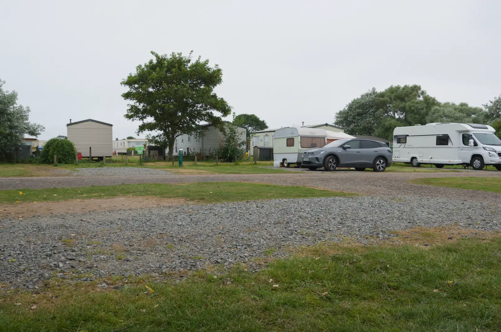A view of the campsite, from Harry's Karate Kamp, Harbour Campsite, Southwold - 12th July 2026