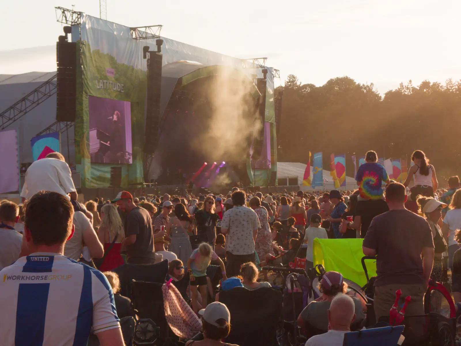 Tom Odell is already on stage, from Latitude's Twentieth Edition, Henham Park, Suffolk - 25th July 2026