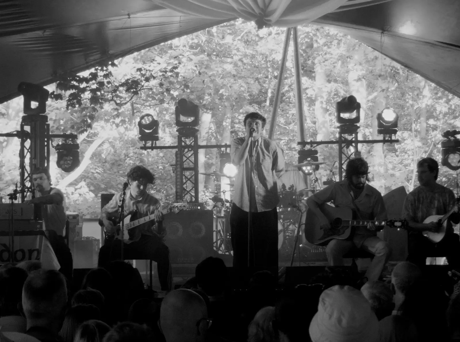 Paul Banks of Madra Salach on stage, from Latitude's Twentieth Edition, Henham Park, Suffolk - 25th July 2026