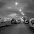 We follow the lights in the vast campervan area, Latitude's Twentieth Edition, Henham Park, Suffolk - 25th July 2026