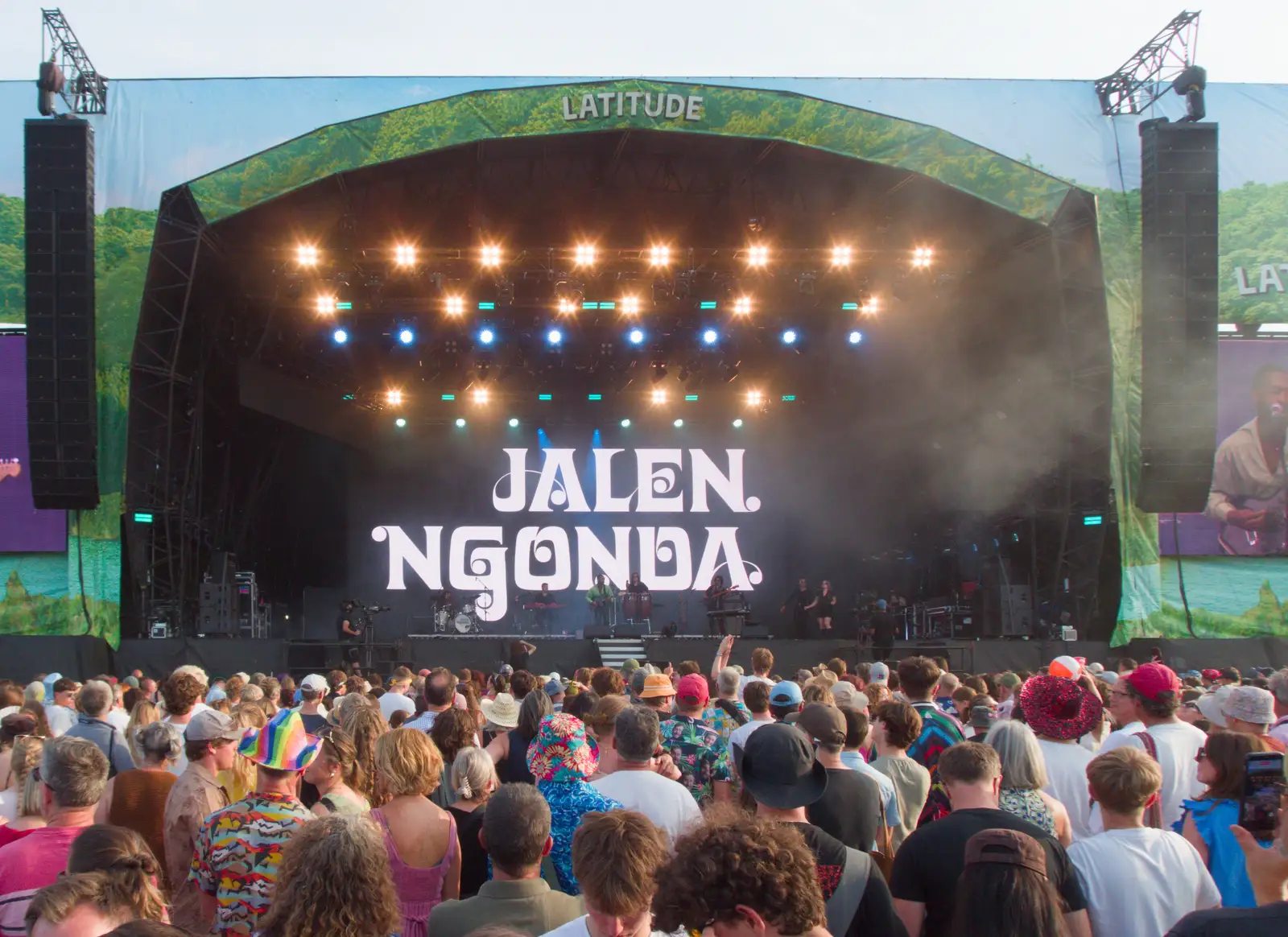The Obelisk Stage with Jalen Ngonda, from Latitude's Twentieth Edition, Henham Park, Suffolk - 25th July 2026