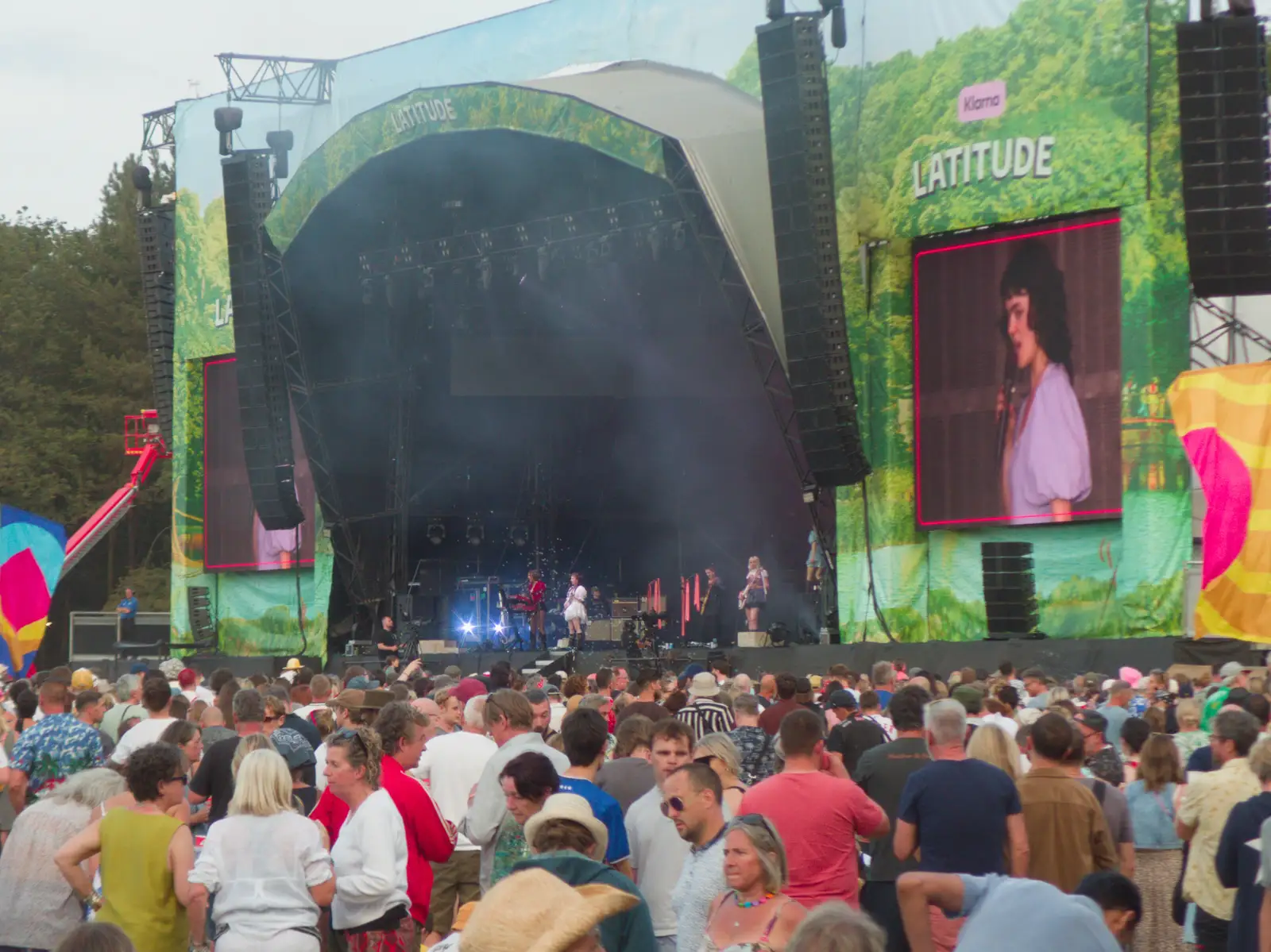We catch a little bit of the Last Dinner Party, from Latitude's Twentieth Edition, Henham Park, Suffolk - 25th July 2026