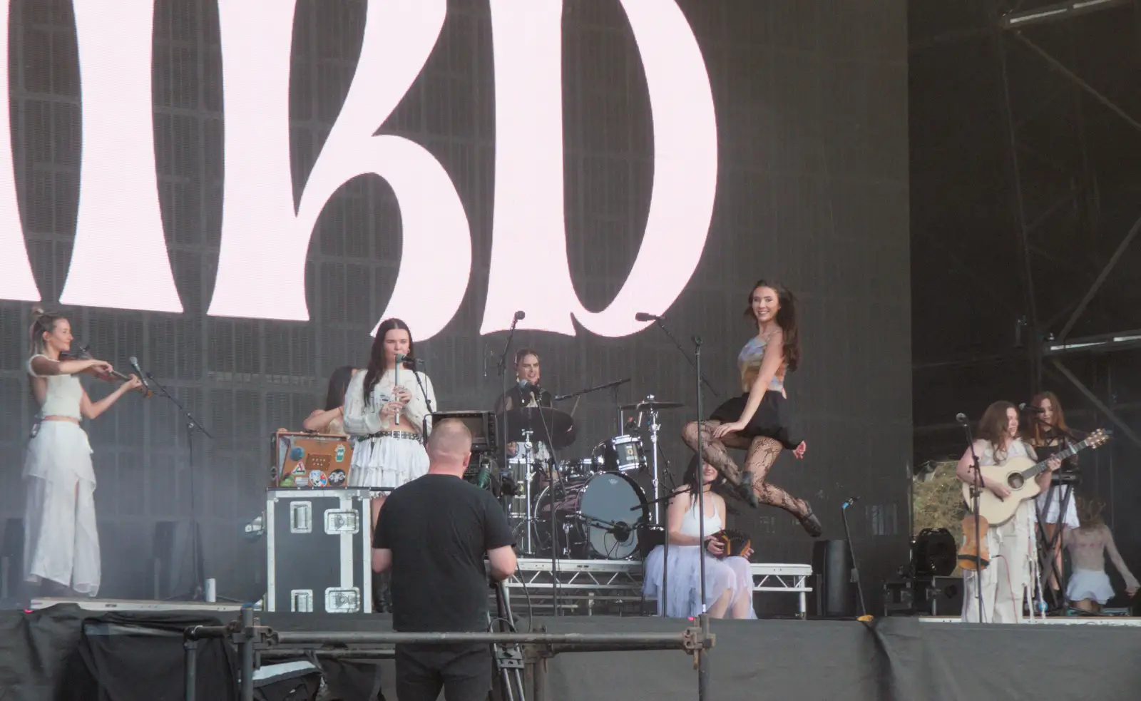 There's a burst of Irish dancing, from Latitude's Twentieth Edition, Henham Park, Suffolk - 25th July 2026