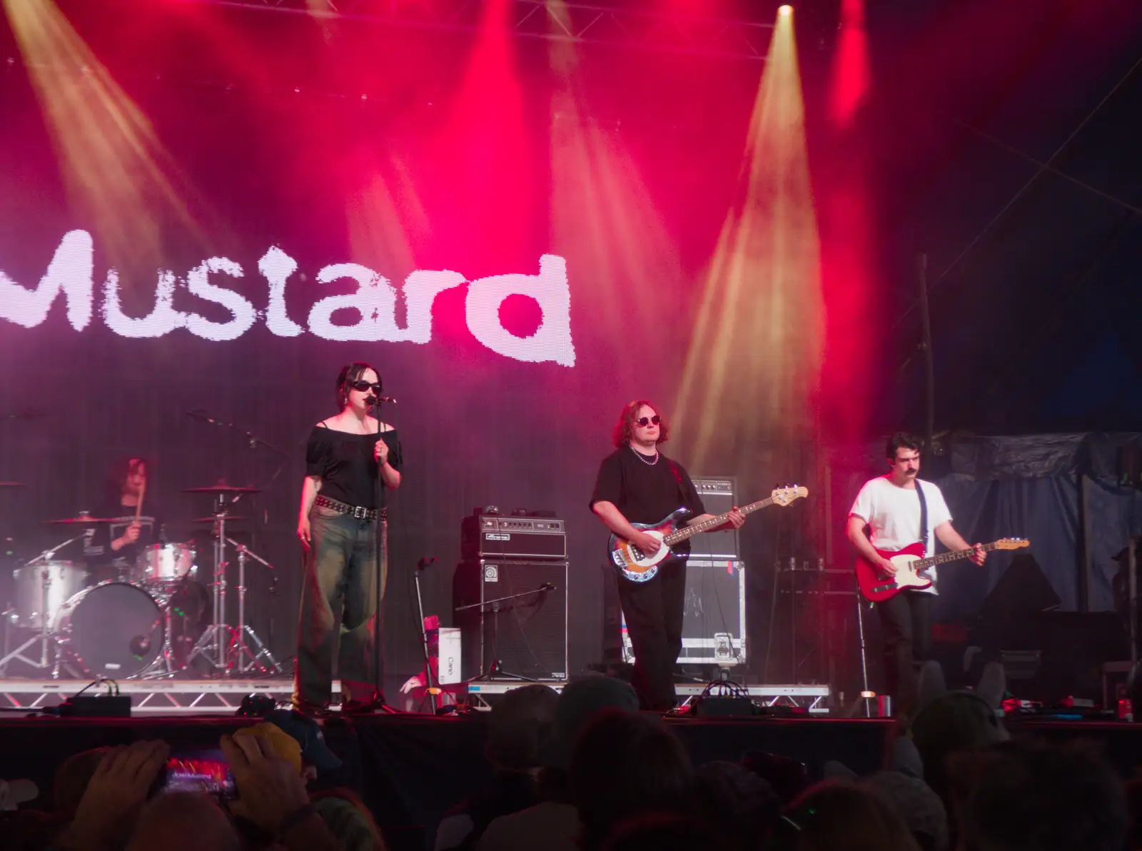 Sonic noise machine Just Mustard, from Latitude's Twentieth Edition, Henham Park, Suffolk - 25th July 2026