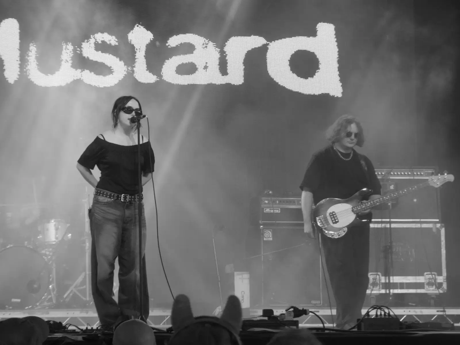 Turbo-powered heavy shoe-gaze from Just Mustard, from Latitude's Twentieth Edition, Henham Park, Suffolk - 25th July 2026