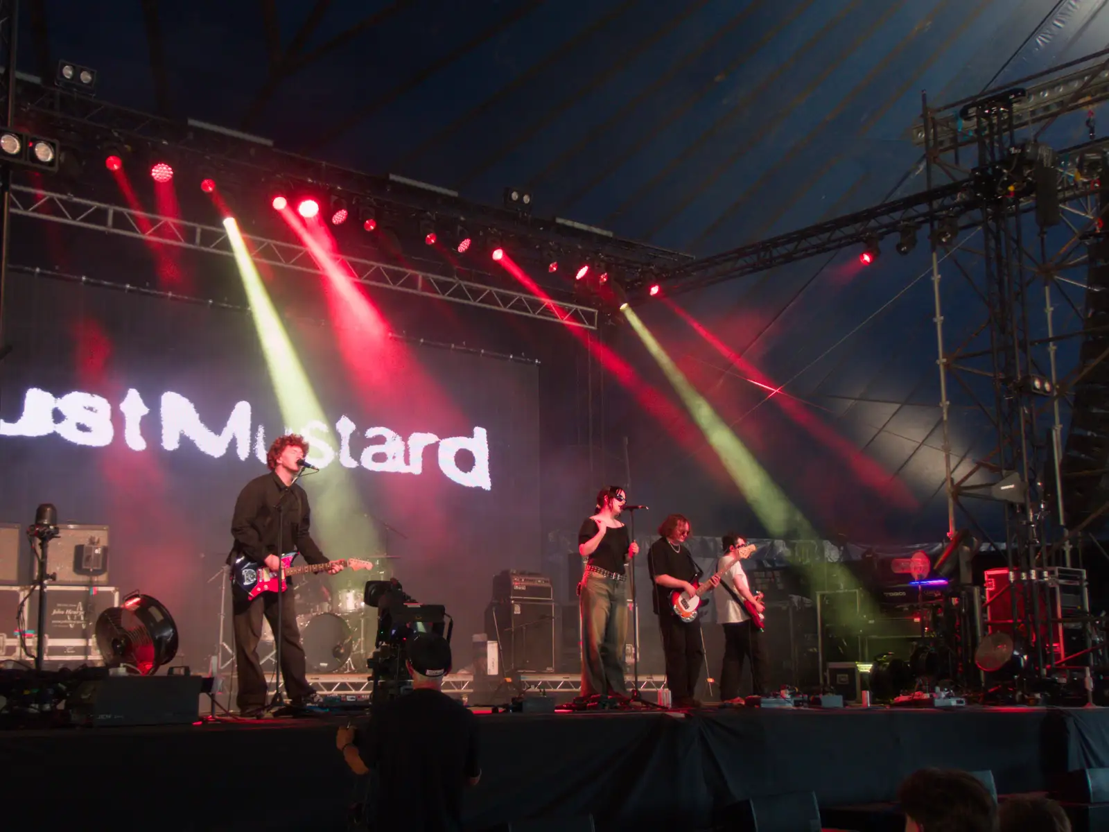 Just Mustard on the second stage, from Latitude's Twentieth Edition, Henham Park, Suffolk - 25th July 2026