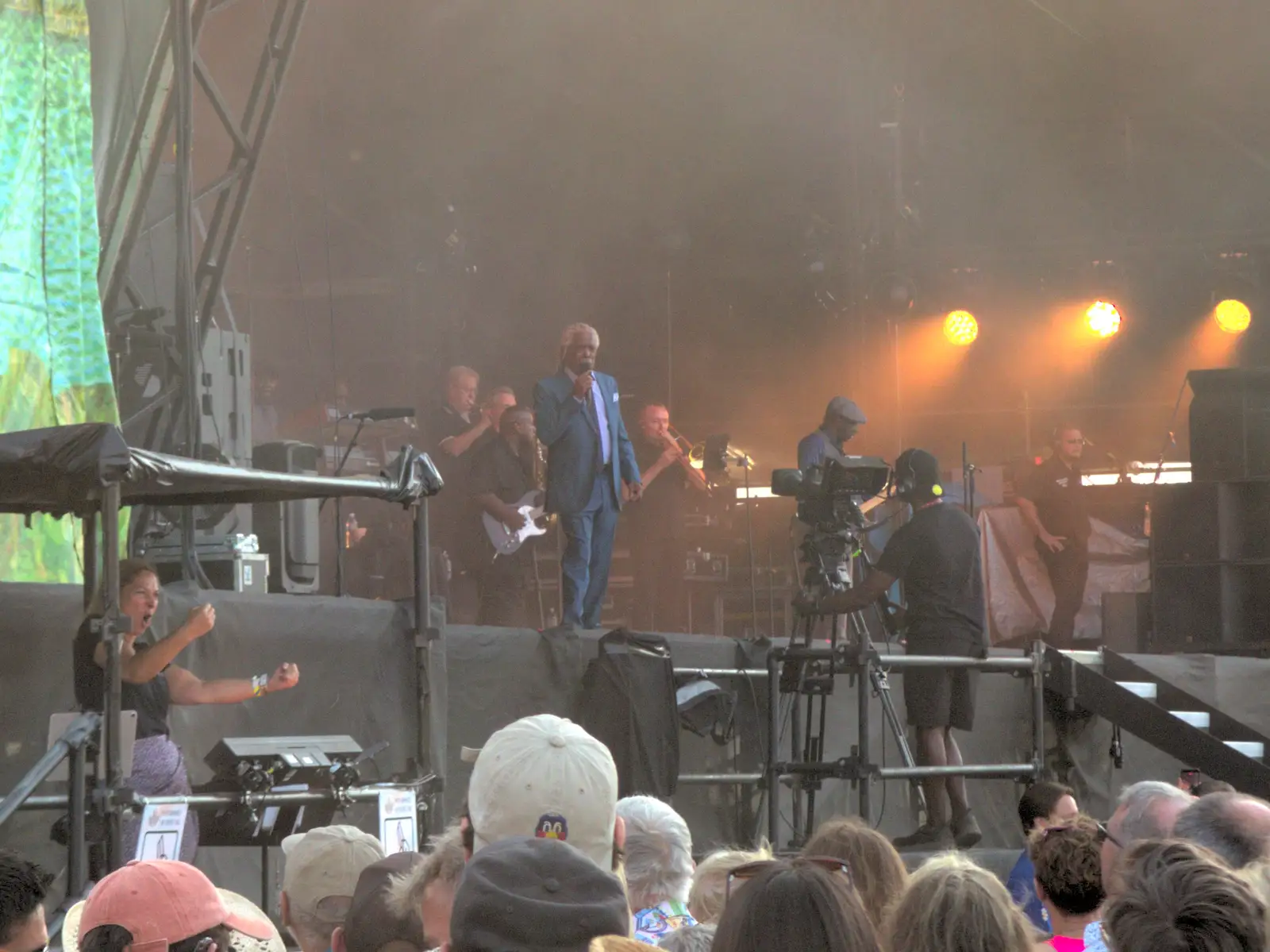 Soul legend Billy Ocean is on the main stage, from Latitude's Twentieth Edition, Henham Park, Suffolk - 25th July 2026