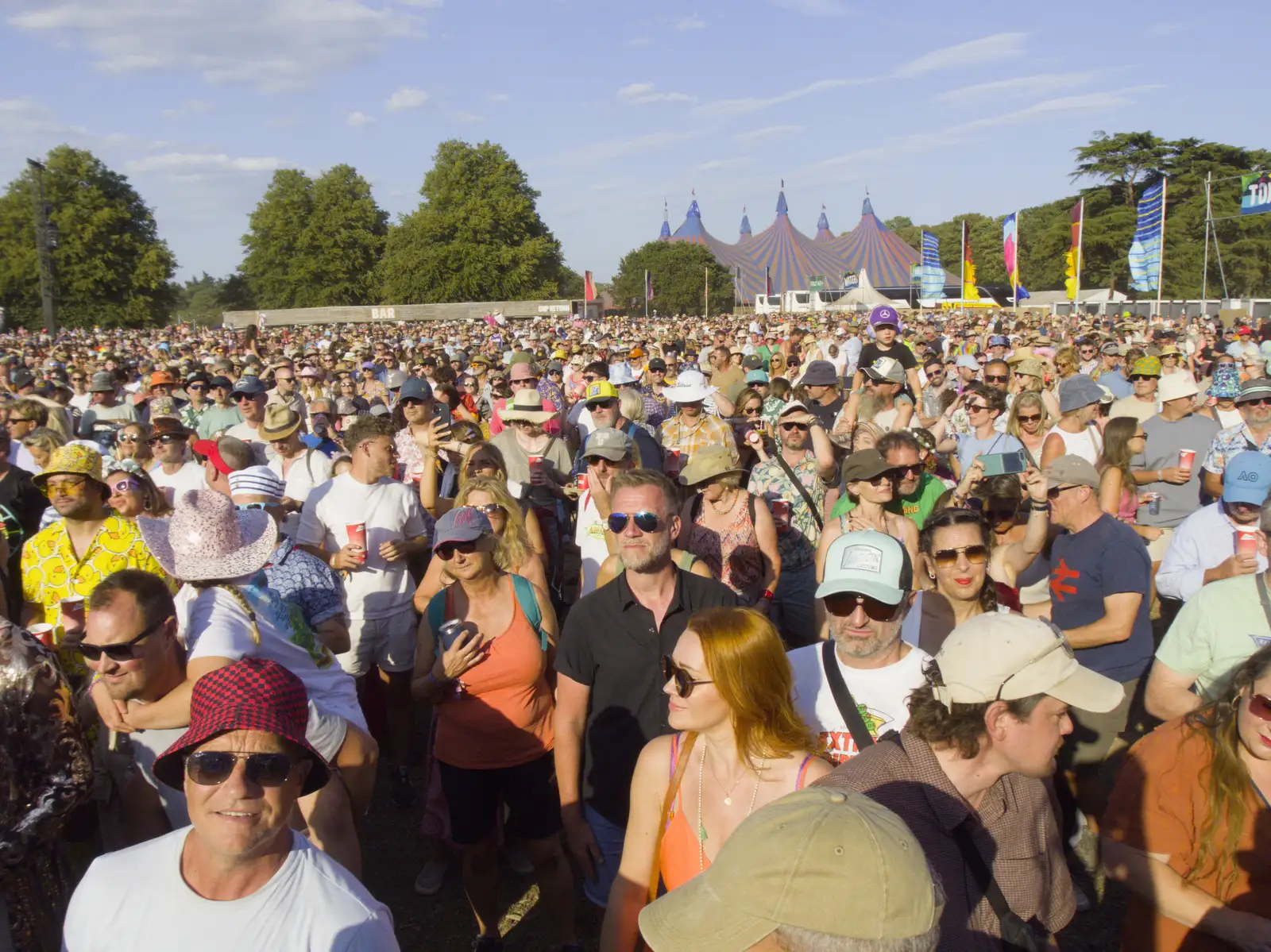 The crowd watches Billy Ocean, from Latitude's Twentieth Edition, Henham Park, Suffolk - 25th July 2026