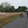 Gaz takes a photo of cows at Seamere Green, A July Miscellany: Scole and a Ride To Pulham, Norfolk - 30th July 2026