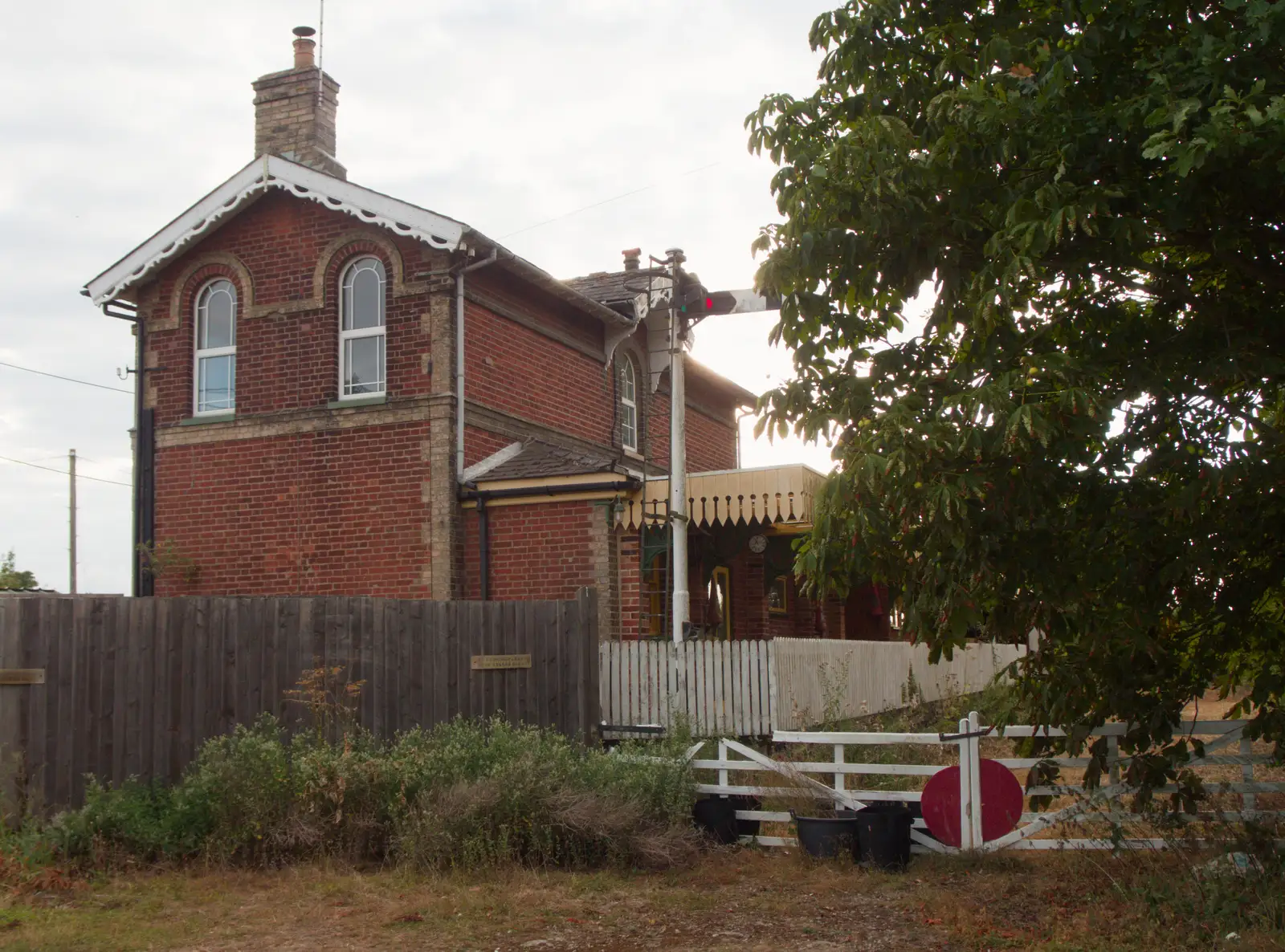 The former Pulham Railway Station, from A July Miscellany: Scole and a Ride To Pulham, Norfolk - 30th July 2026