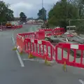 The Scole Road is properly closed, A July Miscellany: Scole and a Ride To Pulham, Norfolk - 30th July 2026