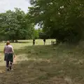 Isobel follows the boys, A July Miscellany: Scole and a Ride To Pulham, Norfolk - 30th July 2026