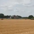 The back field is already cut, A Postcard From: Needham Market, Suffolk - 31st July 2026