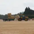 We watch the auto-bale-pick-up thing, A Postcard From: Needham Market, Suffolk - 31st July 2026