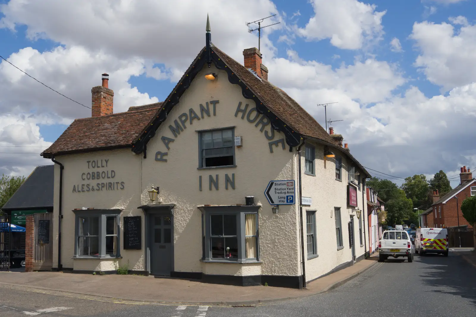The Rampant Horse Inn, Needham Market, from A Postcard From: Needham Market, Suffolk - 31st July 2026