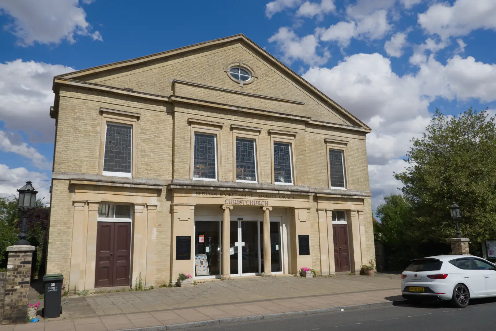 Needham's grand Christchurch United Reform Church, from A Postcard From: Needham Market, Suffolk - 31st July 2026