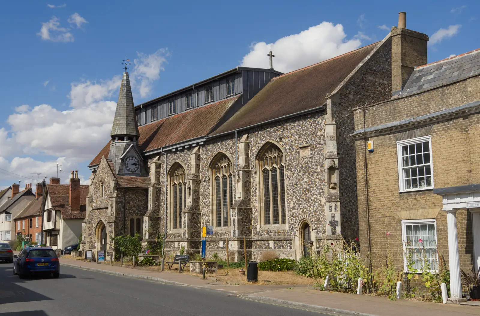 The bizarrely-modified St. John the Baptist, from A Postcard From: Needham Market, Suffolk - 31st July 2026