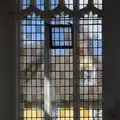 Buildings seen through squares of old glass, A Postcard From: Needham Market, Suffolk - 31st July 2026