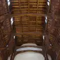 The impressive mediaeval hammer-beam roof, A Postcard From: Needham Market, Suffolk - 31st July 2026