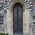 An original carved mediaeval door, A Postcard From: Needham Market, Suffolk - 31st July 2026