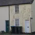 Impressive pargetting on a building, A Postcard From: Needham Market, Suffolk - 31st July 2026