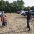 Up in the overflow car park, Music in the Beer Garden, Trowel and Hammer, Cotton - 2nd August 2026