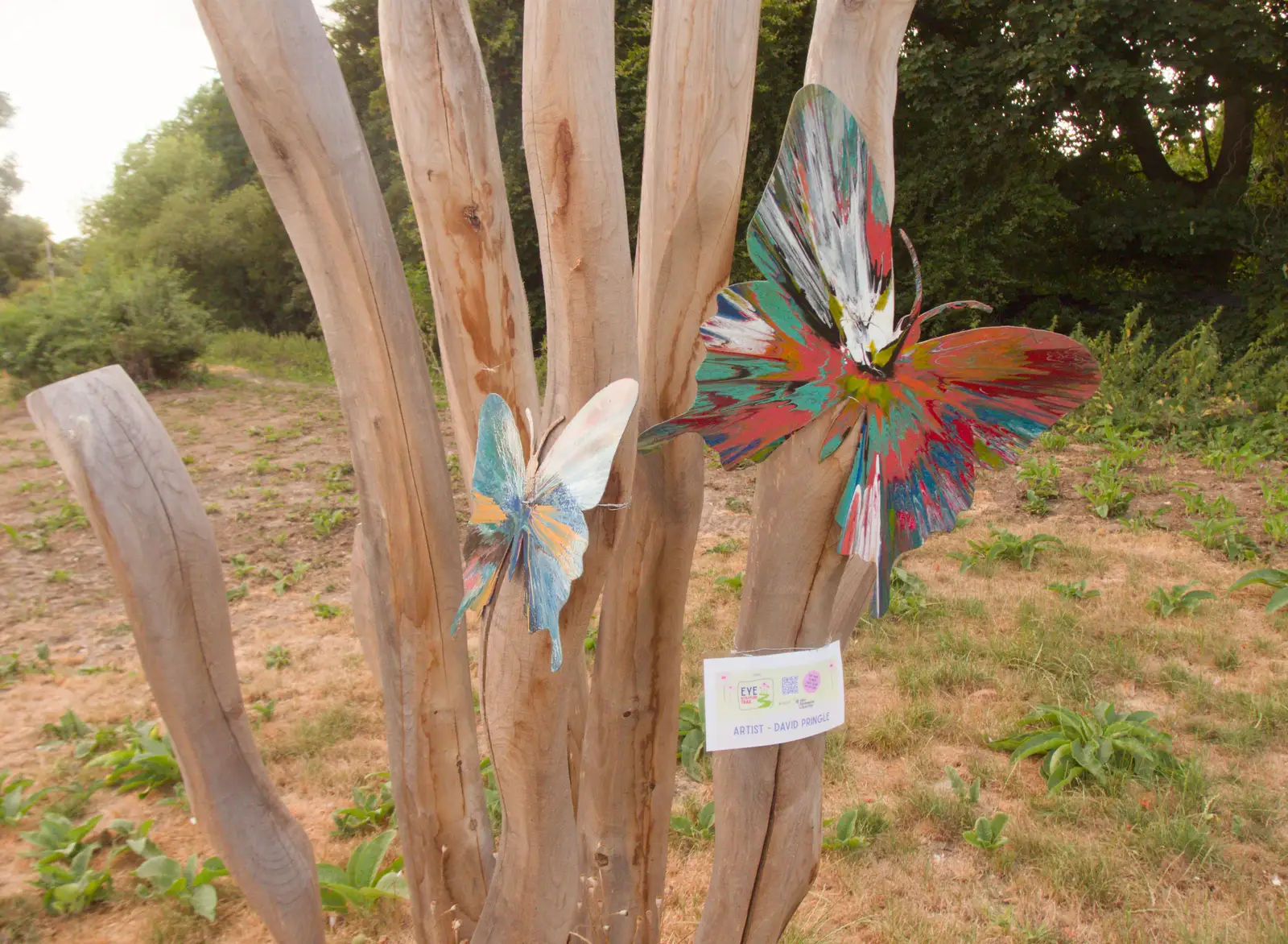 There's an outdoor artwork by the Rettery , from An Alternate Reality, and the BSCC in Harleston, Norfolk - 6th August 2026
