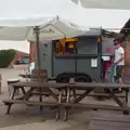 The horsebox pizza van in the pub car park, An Alternate Reality, and the BSCC in Harleston, Norfolk - 6th August 2026