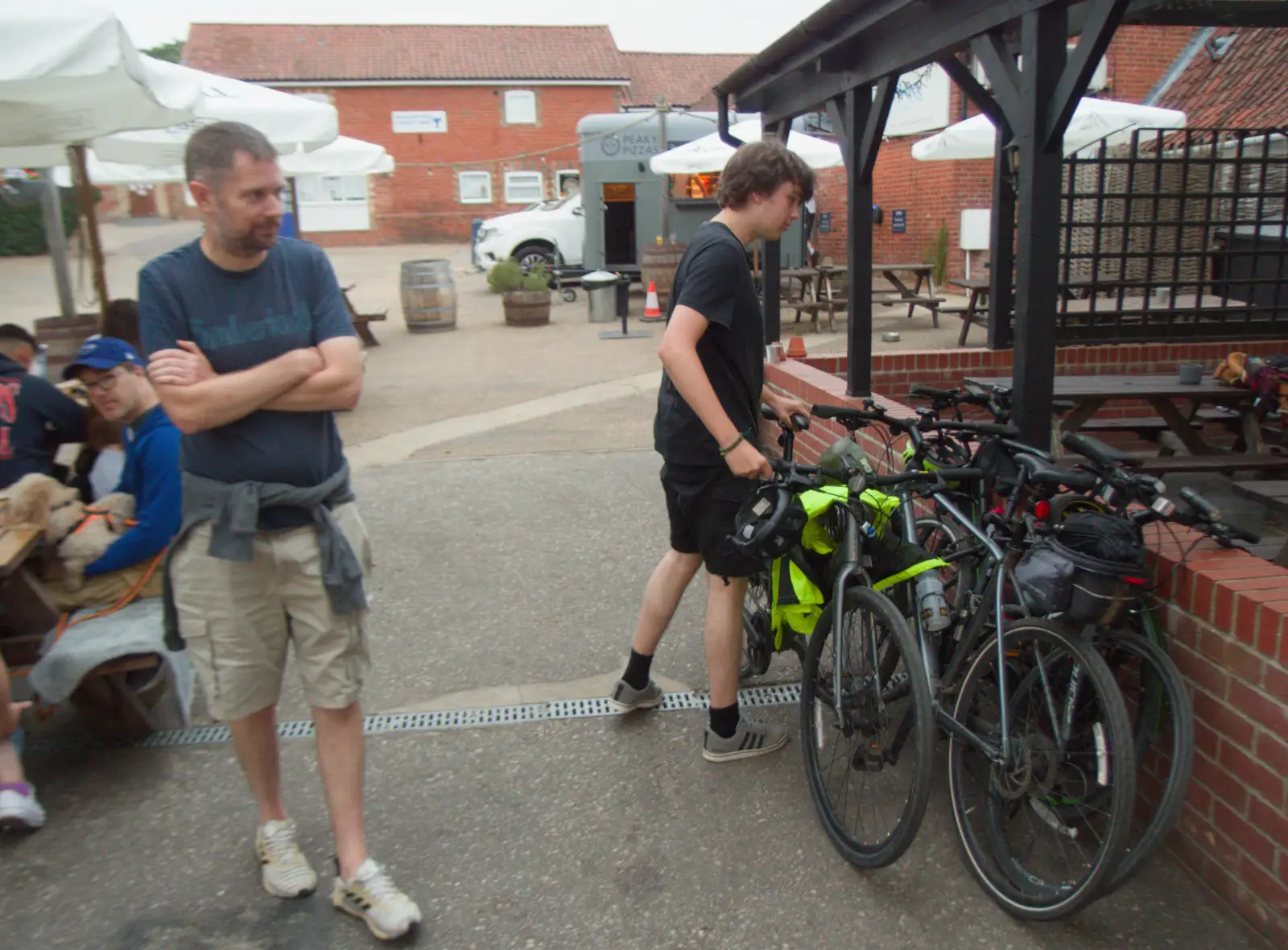 The car park of Ampersand's The Cap, from An Alternate Reality, and the BSCC in Harleston, Norfolk - 6th August 2026