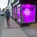 We cycle past a very purple shop, An Alternate Reality, and the BSCC in Harleston, Norfolk - 6th August 2026