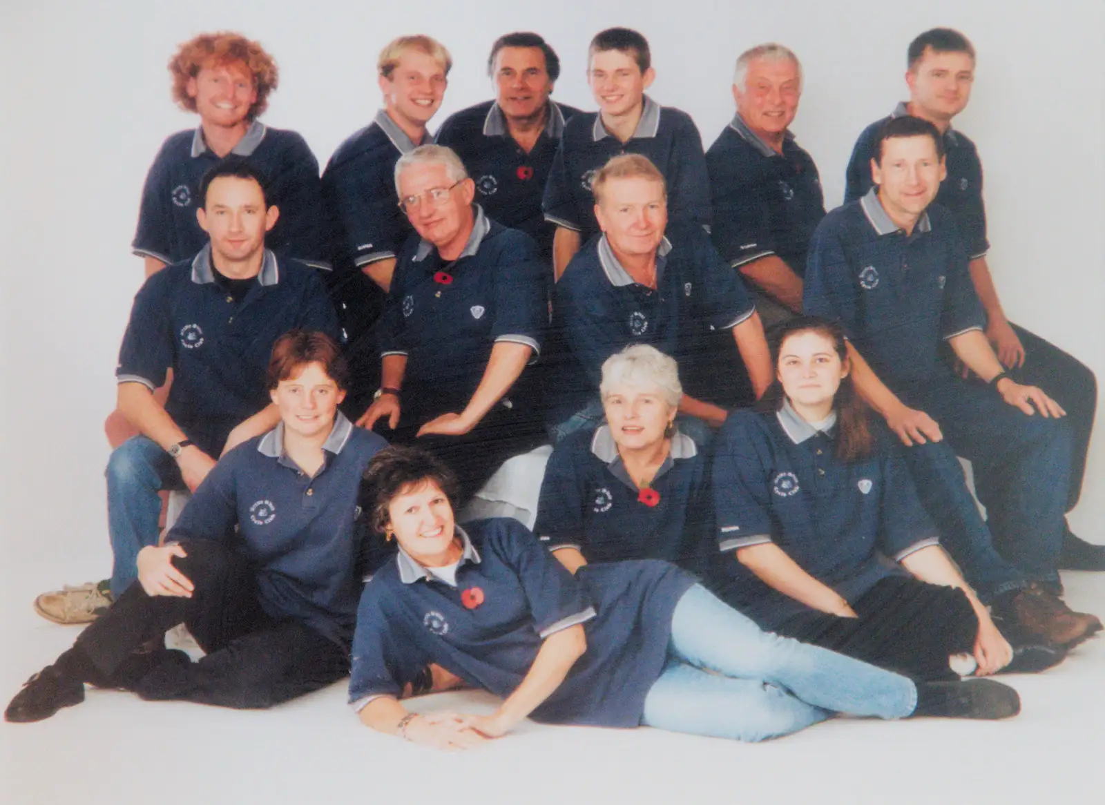 A group photo of the BSCC from the 90s, from Alan's 80th Birthday, Eye, Suffolk - 8th August 2026
