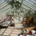 Inside the Victorian greenhouse, Walking the Ridgeway: Chiseldon to Avebury, Wiltshire - 10th August 2026