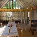 The new library building, Walking the Ridgeway: Chiseldon to Avebury, Wiltshire - 10th August 2026