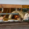 The pub's outdoor kitchen, Walking the Ridgeway: Chiseldon to Avebury, Wiltshire - 10th August 2026