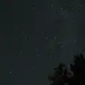There's a Perseid above the tree, Eclipse and Chips, Brome, Suffolk - 12th August 2026