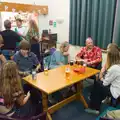 Conversation in Hoxne Village Hall, Vicky's 50th Birthday, St. Edmund's Hall, Hoxne - 15th August 2026
