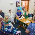 The Palgrave Players table, Vicky's 50th Birthday, St. Edmund's Hall, Hoxne - 15th August 2026