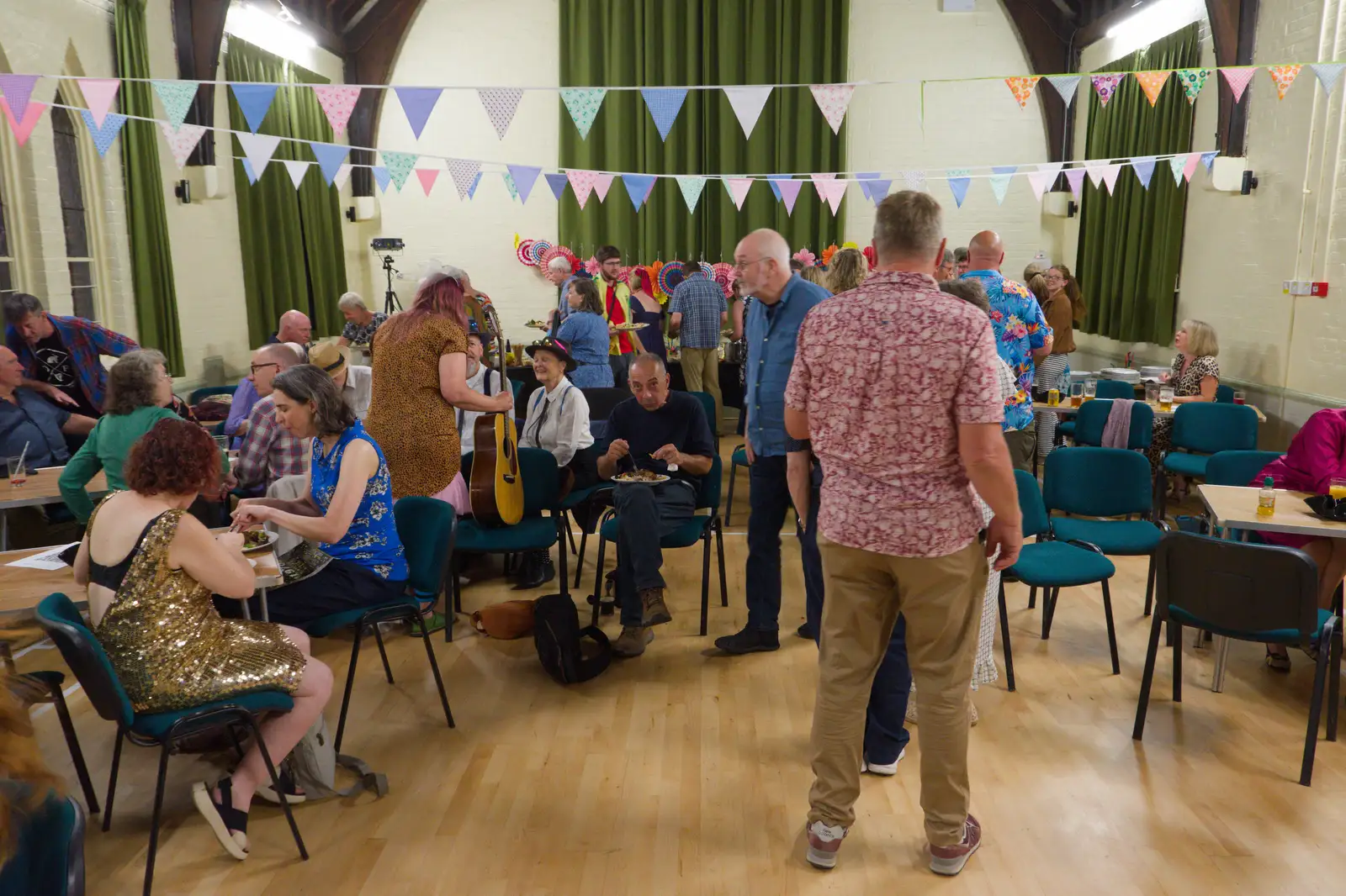 Milling around, from Vicky's 50th Birthday, St. Edmund's Hall, Hoxne - 15th August 2026