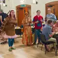 Vicky's got a guitar, Vicky's 50th Birthday, St. Edmund's Hall, Hoxne - 15th August 2026