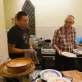Tim's on constant kitchen duty, Vicky's 50th Birthday, St. Edmund's Hall, Hoxne - 15th August 2026