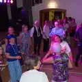 There's a dancing cluster of Palgrave Players, Vicky's 50th Birthday, St. Edmund's Hall, Hoxne - 15th August 2026